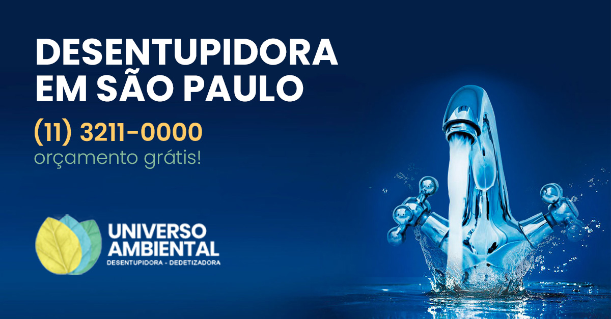 Desentupidora em São Paulo